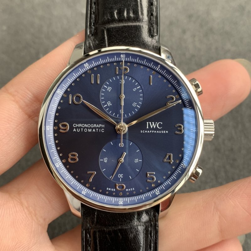 iwc 포르투기저 크로노 청판 (정품1800만원)