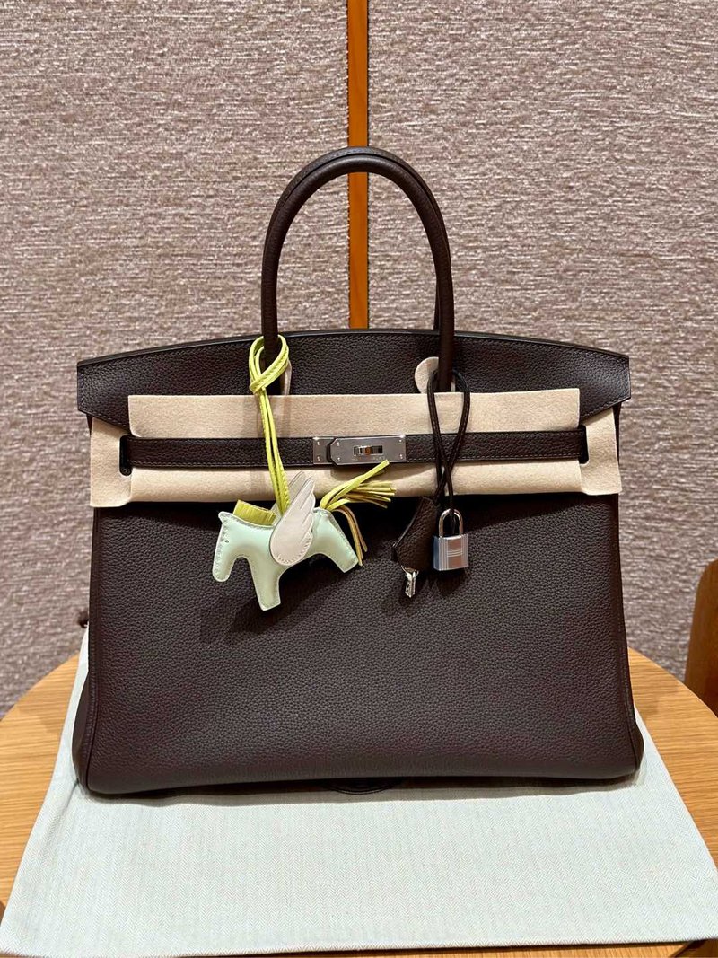 에르메스 버킨 30 루즈 셀리에 Rouge Sellier 토고 은장 (정품3000만원)
